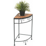 Dandibo - tabouret � fleurs mosa�que �tag�re d'angle 52 cm porte - fleurs 12013 table d'appoint porte ...