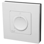 Danfoss - thermostat d'ambiance filaire icon dial en saillie pour plancher chauffant