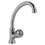 Paffoni - danubio s�rie robinet d'�vier avec bec pivotant da091cr chrom� - laiton