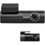 Dash cam v59 4k ultra hd triple objectif - enregistreur de conduite avant 4k + arri�re 1080p avec wifi ...