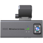 Dashcam voiture, 4g dashcam voiture avant arriere avec carte sim, 24 / 7 camera voiture sans wifi, vision ...