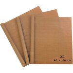Dauerbackfolie extra larges pour griller et cuire - 3 pi�ces 40x60 cm possibilit� - backfolie au lave ...
