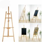 1. 5 m chevalet cadre a en bois chevalet studio pour peinture, croquis, mariage