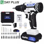 2024 kit perceuse - visseuse � percussion sans fil perceuse avec chargeur / accumulateurs