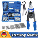 Dayplus - pince � riveter pince pour �crous � riveter ecrous � riveter m5 m6 m8 m10 m12 avec 150 assortiment ...