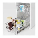 Dazhom - paniers coulissants pour placard ou cabinet de cuisine de 45cm. tiroirs coulissants � syst�me ...