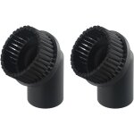 Dazzleex 2 pi�ces d'aspirateur t�te de brosse ronde en polypropyl�ne diam�tre int�rieur 44 mm pour aspirateurs ...