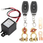 Dc12v interrupteur de d�connexion de la batterie � distance, auto on off switch avec t�l�commande pour ...