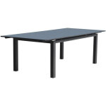 Dcb garden - miami - table de jardin 12 places en aluminium