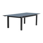 Dcb garden - miami - table de jardin 12 places en aluminium