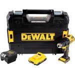 Dcd 708 d1t perceuse - visseuse sans fil 18 v 65 nm brushless + 1x batterie 2, 0 ah + chargeur + tstak ...