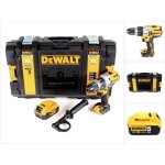Dcd 996 perceuse - visseuse � percussion sans fil 18v 95nm brushless + 1x batterie 5, 0ah + coffret de ...