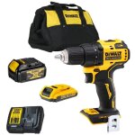 Dcd708mdr - qw perceuse visseuse sans fil brushless xr 65nm 18v - 1x4. 0ah + 1x2. 0ah batteries + chargeur ...