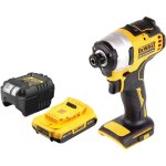 Dcf 809 d1 cl  choc sans fil 18 v 190 nm 1 / 4'' brushless + 1x batterie 2, 0 ah + chargeur - dewalt ...