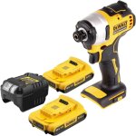 Dcf 809 d2 cl  choc sans fil 18 v 190 nm 1 / 4'' brushless + 2x batterie 2, 0 ah + chargeur - dewalt ...