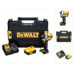 Dewalt dcf 922 p1 cl� � choc sans fil 18 v 400 nm 1 / 2'' brushless + 1x batterie 5, 0 ah + chargeur ...