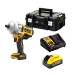 Dewalt dcf961h1t visseuse à choc sans fil 1 / 2 1632nm - 1 x 5. 0ah batterie powerstack, chargeur et ... Dewalt dcf961h1t visseuse à choc sans fil 1 / 2 1632nm - 1 x 5. 0ah batterie powerstack, chargeur et ...