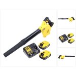 Dewalt dcv 100 p2 souffleur de feuilles sans fil 18 v + 2x batteries 5, 0 ah + chargeur