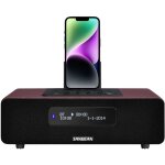 Ddr - 38 radio de table dab + , dab, fm apple dock, aux, bluetooth fonction de charge de la batterie, ...