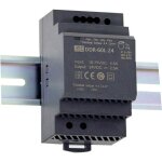 Mean well - ddr - 60l - 24 convertisseur cc / cc pour rail (din) 24 v / dc 2. 5 a 60 w nbr. de sorties:1 ...