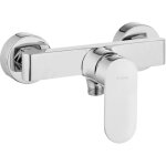 Deante robinet de douche alpinia - chrom - design lgant - minimaliste et esthtique