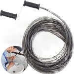 D�bouchage de tuyau d�bouchage de furet, d�bouchage de manivelle poign�e rotative de 3 m, d�bouchage ...