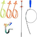 [jamais utilis]dboucheur canalisation furet dboucheur de tuyau lavabo canalisations flexibles + le ...