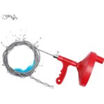 D�boucheur de drain 25 pieds d�boucheur de plomberie nettoyant pour �gout baignoire douche drain un