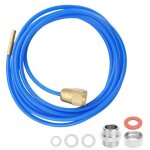 D�boucheur haute pression, tuyau de d�bouchage pour robinets, 3 m�tres de long, avec buse en laiton et ...