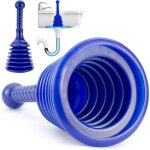 Déboucheur de lavabo et de canalisation à pression - déboucheur manuel pour toilettes, douche, canalisations, ... Déboucheur de lavabo et de canalisation à pression - déboucheur manuel pour toilettes, douche, canalisations, ...