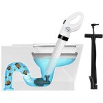 D�boucheur de toilettes, d�boucheur de canalisation wc � haute pression avec barom�tre, d�bloqueur de ...