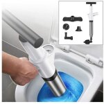 D�boucheur wc haute pression pompe � eau 4 t�tes rempla�ables pour canalisation