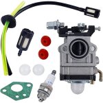D�broussailleuse � carburateur 52cc, 49cc, 43cc, kit carburateur avec joint, bougie et filtre � essence ...