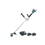 Makita - dbroussailleuse / coupe - herbe lxt 36 v (2 x 18v) avec 2 batteries 18v 3. 0ah - chargeur rapide ...