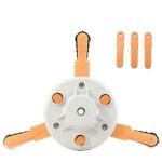 D�broussailleuse �lectrique en nylon � double usage, t�te de tondeuse de jardin, lame de tondeuse pour ...