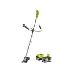 Ryobi - dbroussailleuse - rbc18x20b4f - 18v one + lithiumplus - 1 batterie 4. 0ah - 1 chargeur rapide ...