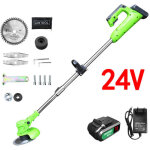 D�broussailleuse sans fil avec batterie 24v 8000mah