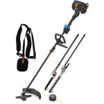 Lawnmaster - débroussailleuse thermique 26cc 4 en 1 avec démarrage électrique Lawnmaster - débroussailleuse thermique 26cc 4 en 1 avec démarrage électrique