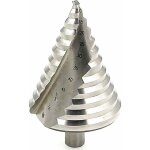 Debuns - foret �tag� hss � 6 - 60mm - spirale foret de grande taille de foret c�ne pour m�tal, bois, ...