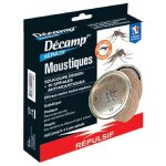 Décamp' - spirales anti - moustiques avec soucoupe à cendres Décamp' - spirales anti - moustiques avec soucoupe à cendres
