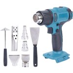 Décapant thermique, pistolet à air chaud pour batterie makita 18v avec réglage de volume d'air à 2 niveaux, ... Décapant thermique, pistolet à air chaud pour batterie makita 18v avec réglage de volume d'air à 2 niveaux, ...