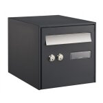 Decayeux - boite � colis s�curis�e box 300 sf gris serrure colistoc