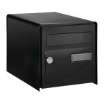 Decayeux - boite aux lettres probat - simple face - noir ral 9005 - l 302 x h 300 x p 410 mm