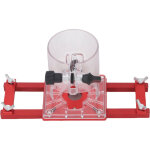 Decdeal base de routeur de coupe - bois 2 en 1, support de fente de meubles de placard compact pour machine ...