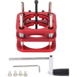 Decdeal base de table de routeur en alliage d'aluminium, hauteur de levage maximale � manivelle de 51mm ...