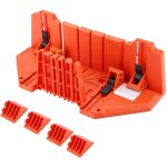 Boîte à onglets, 0° 22, 5° 45° 90° 14 pouces, scie d'élagage antidérapante en plastique pour travaux ... Boîte à onglets, 0° 22, 5° 45° 90° 14 pouces, scie d'élagage antidérapante en plastique pour travaux ...