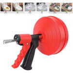 Decdeal furet de plomberie 2 modes - ressort en acier mangan�se 65 efficace pour d�bouchage �vier toilette ...