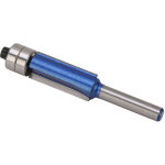 Decdeal m�che de routeur � garniture affleurante, tige 1 / 4, double roulements en carbure, fraise robuste ...