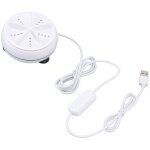 Decdeal mini machine  laver  ultrasons silencieuse, alimente par usb, portable, pour sous - vtements, ...