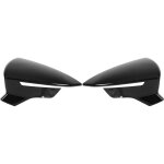 Decdeal - paire de coques de protection pour rtroviseurs gauche et droit, noir brillant, pour seat leon ...